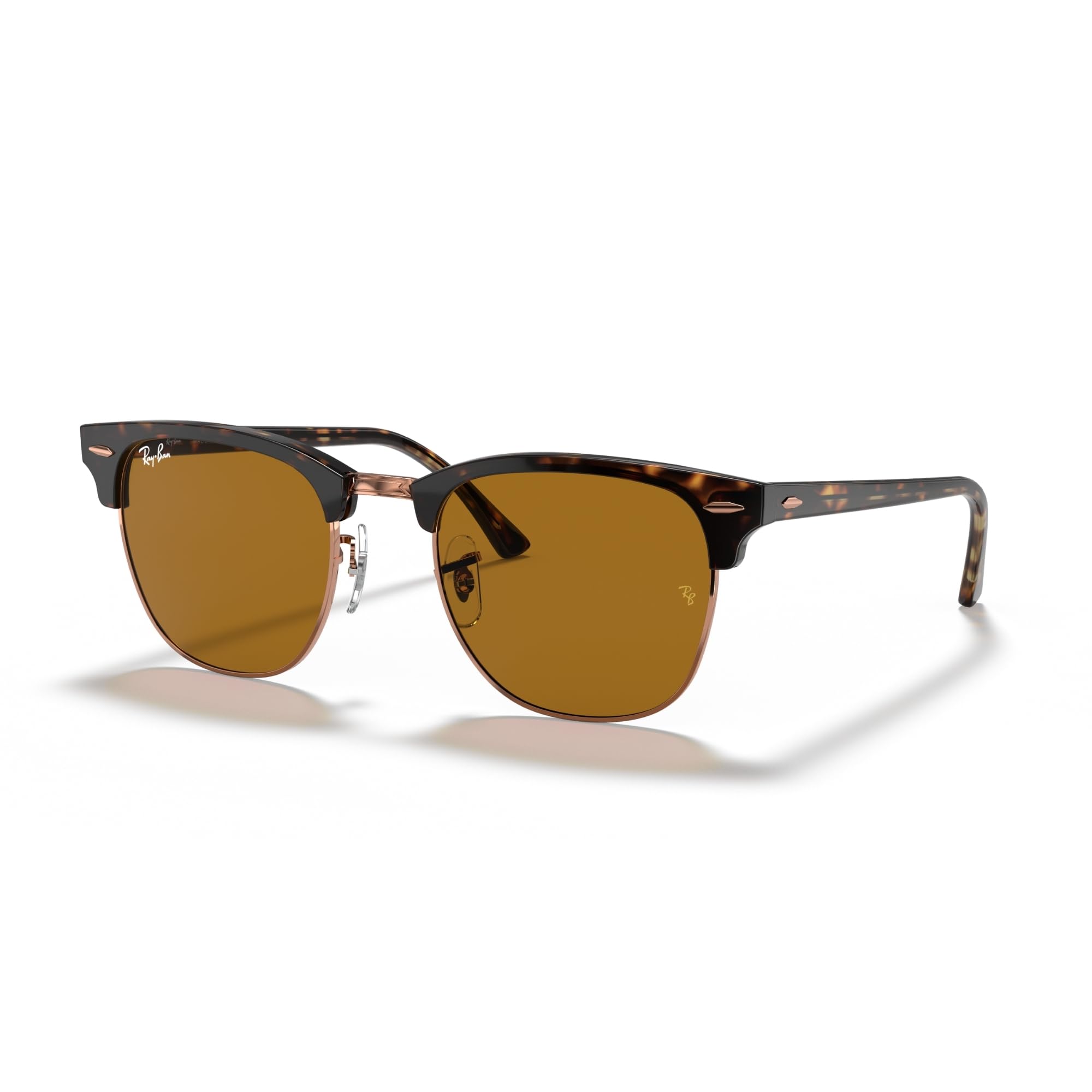 Amazon | Ray-Ban (レイバン) サングラス RB3016 CLUBMASTER SHINY